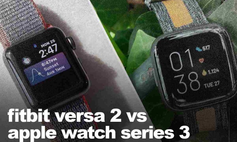 Series 3 vs Fitbit Versa 2 comparison