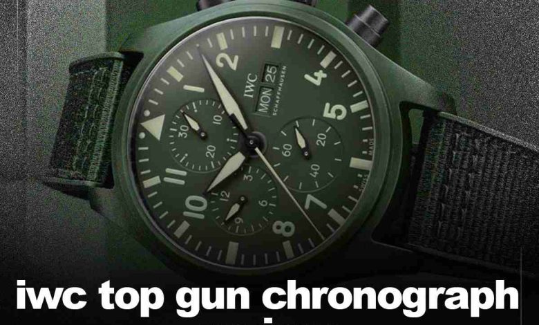 iwc top gun chronograph analysis