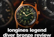 longines legend diver bronze article