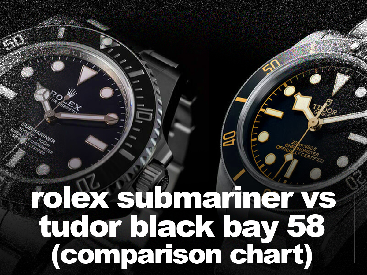 Rolex Submariner vs Tudor Black Bay 58