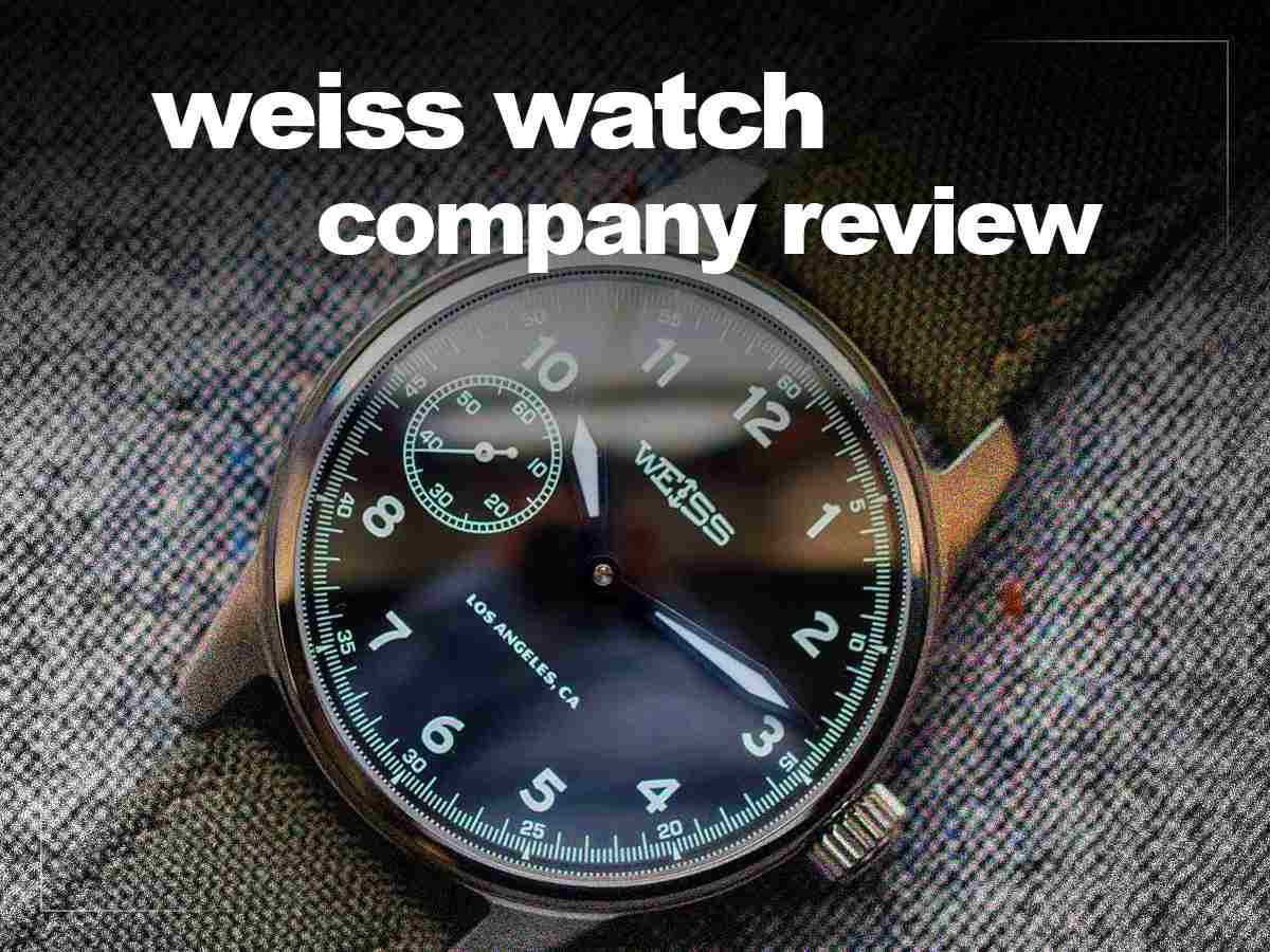 Full review Company Weiss Watch