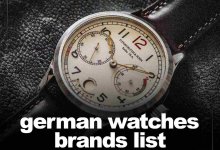 Watches list German Brands