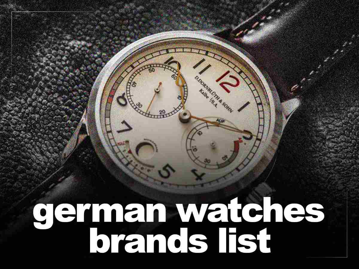 Watches list German Brands