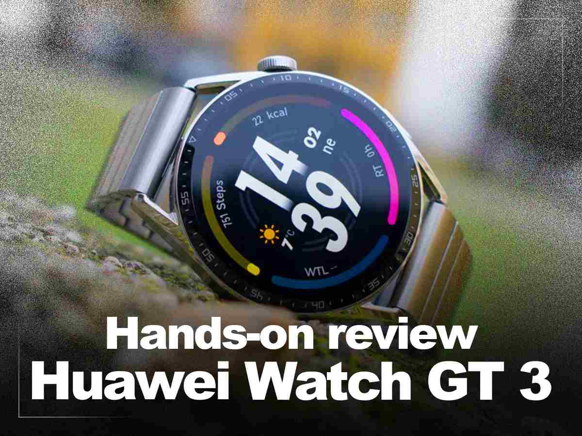 Hands-on review Huawei Watch GT 3