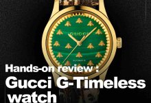 Hands-on review Gucci G-Timeless watch
