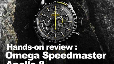 Hands-on review Omega Speedmaster Apollo 8