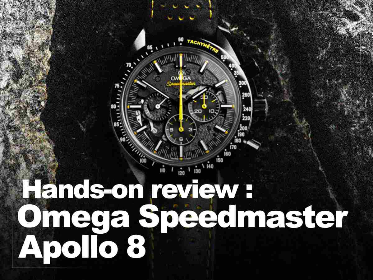 Hands-on review Omega Speedmaster Apollo 8