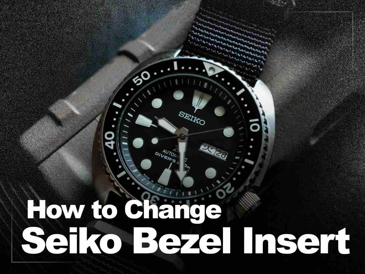 How to Change Seiko Bezel Insert