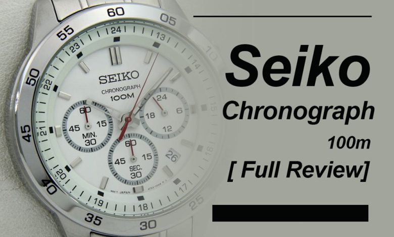 Seiko Chronograph 100m