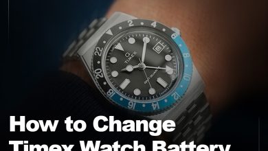 How to Change Timex Watch Battery