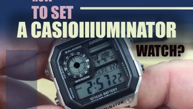 Setting a Casio Illuminator Watch