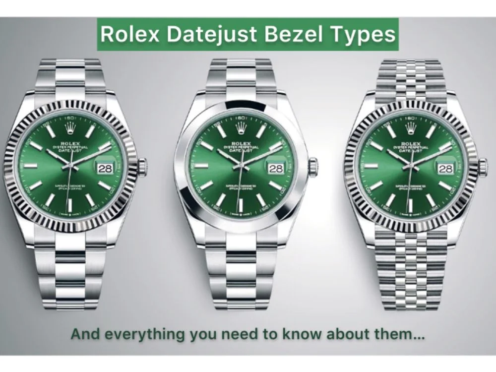 Rolex Datejust Bezel Types