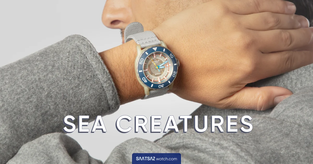 Shinola Detrola Sea Creatures 40mm watch
