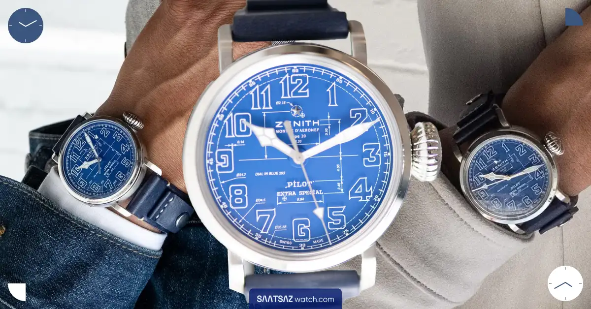 Zenith Montre d'Aeronef Blueprint watch