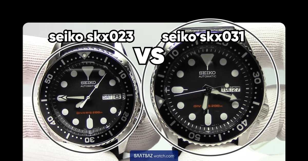 Seiko skx023 vs skx031 review