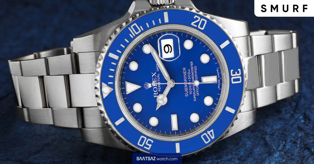 rolex smurf submariner review vs cookie monster