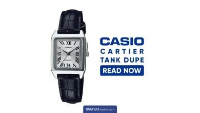 Cartier tank dupe casio
