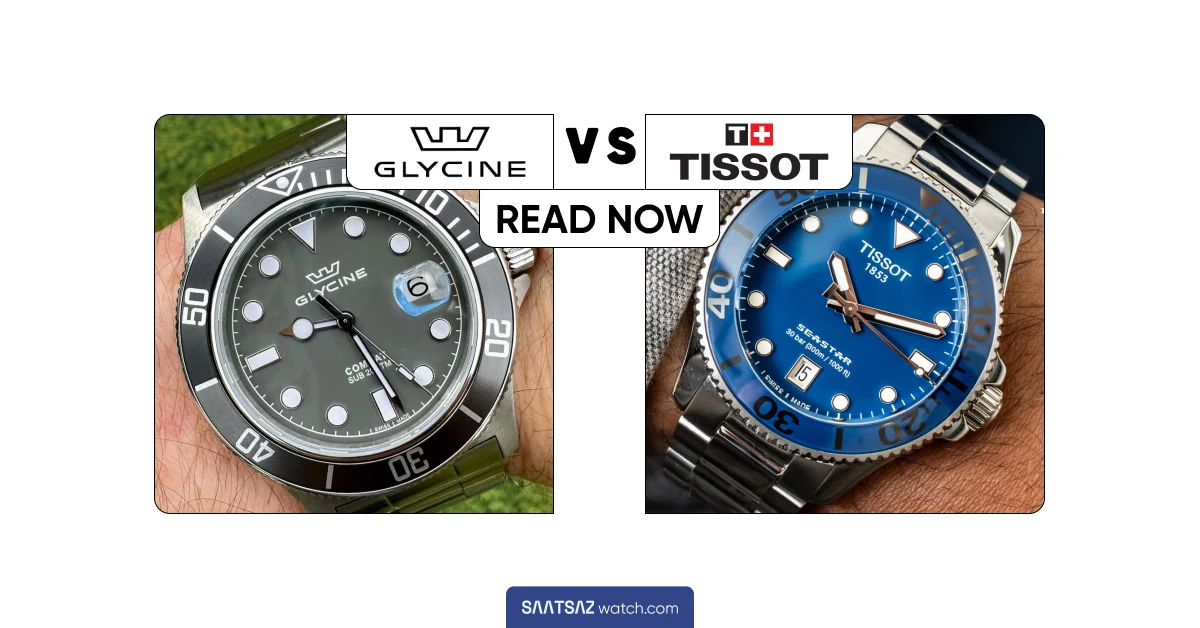 Glycine vs Tissot watch brand comparison