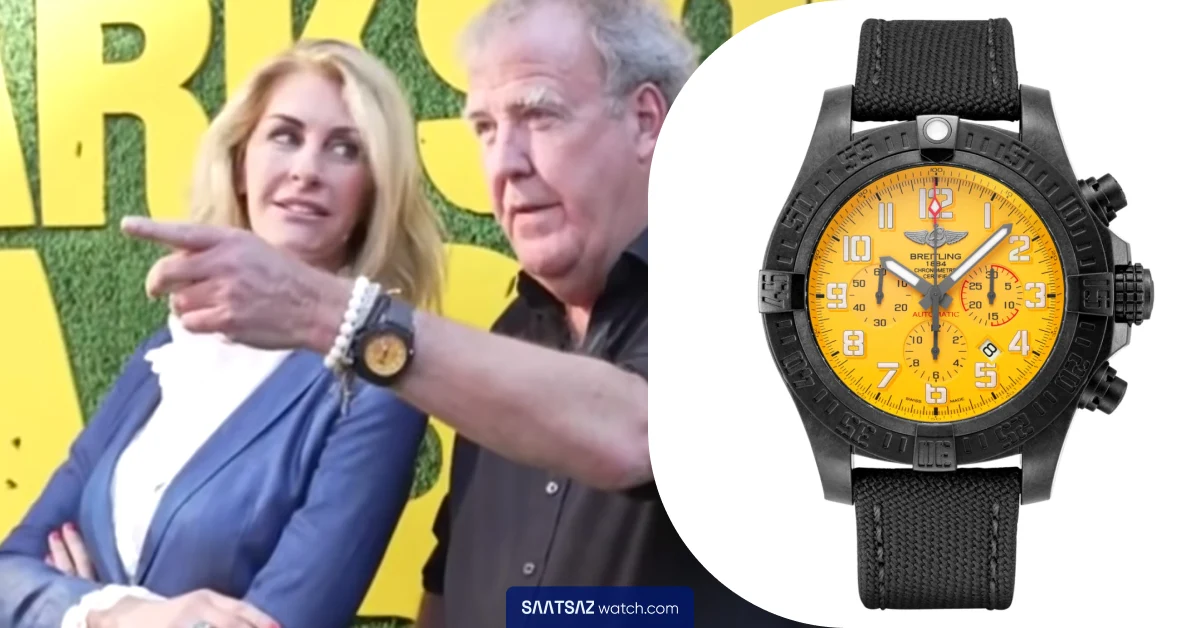 jeremy clarkson yellow watch Breitling