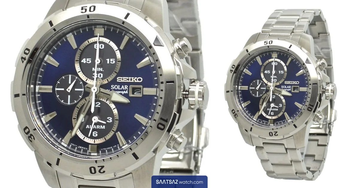 seiko men's solar chronograph ssc555 watch review